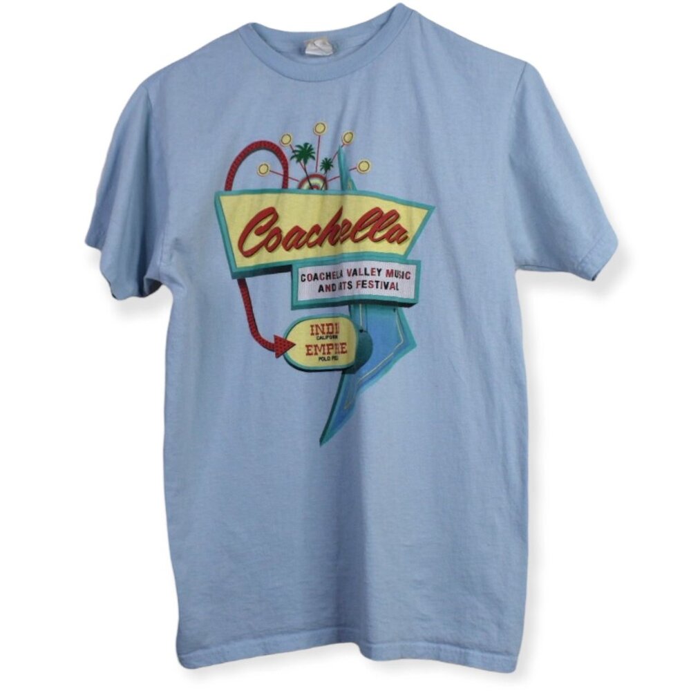 Coachella Tee M Adult Unisex Valley Music and Arts Festival Graphic Tee Cotton